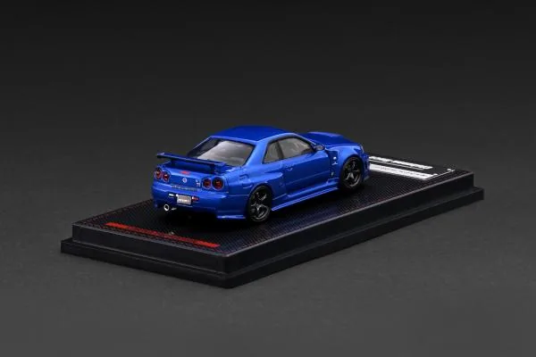 Ignition Model ignition model 1/64 Nissan Skyline GT-R (BNR34) NISMO customized Blue Metallic 圖片 3