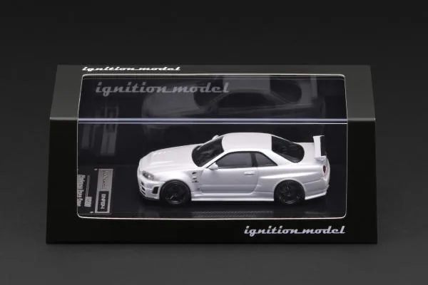 Ignition Model ignition model 1/64 Nissan Skyline GT-R (BNR34) NISMO customized White Metallic 圖片 4