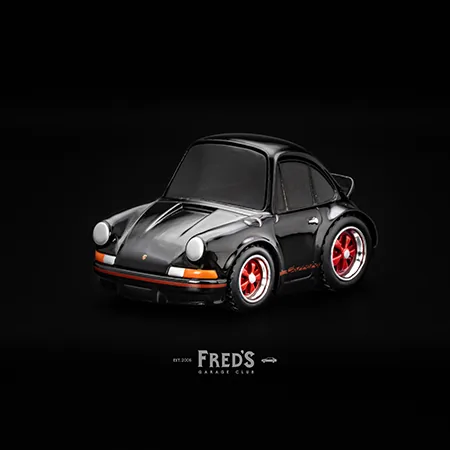 QubeCarz QubeCarz 012 Porsche 911 Carrera RS 2.7 Black/Red