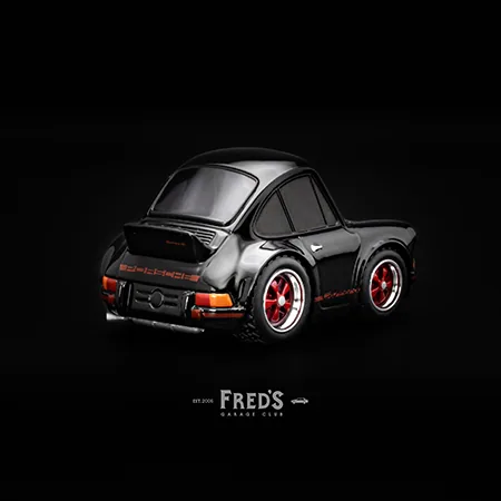 QubeCarz QubeCarz 012 Porsche 911 Carrera RS 2.7 Black/Red 圖片 6