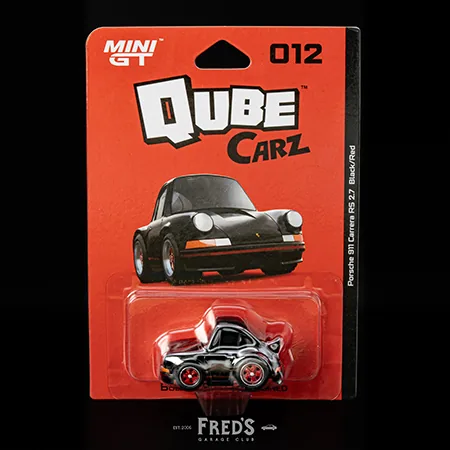 QubeCarz QubeCarz 012 Porsche 911 Carrera RS 2.7 Black/Red 圖片 8