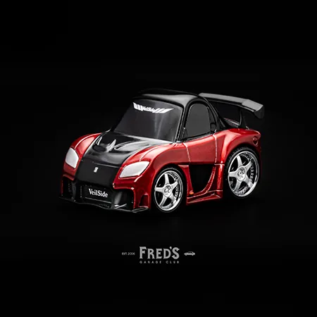 QubeCarz QubeCarz 013 Mazda RX-7 VeilSide Fortune7 Red 圖片 5