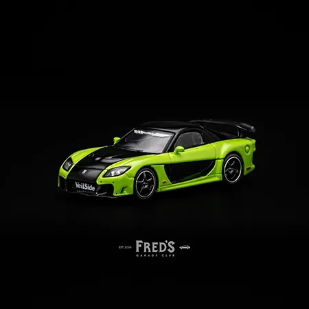 MINI GT MINI GT #1223 Mazda RX-7 VeilSide Fortune7 Green