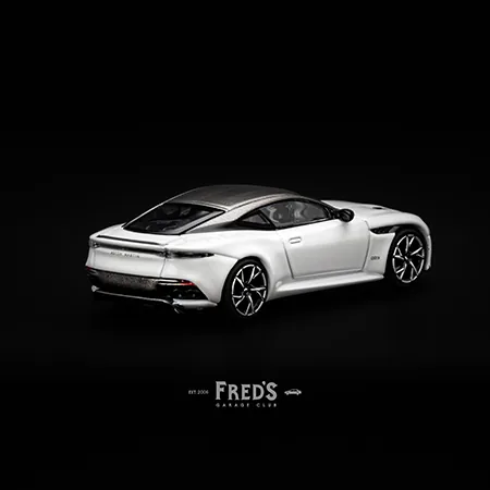 MINI GT MINI GT #1225 Aston Martin DBS Stratus White 圖片 2