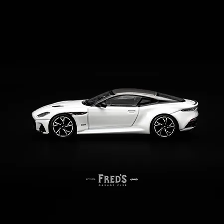 MINI GT MINI GT #1225 Aston Martin DBS Stratus White 圖片 3