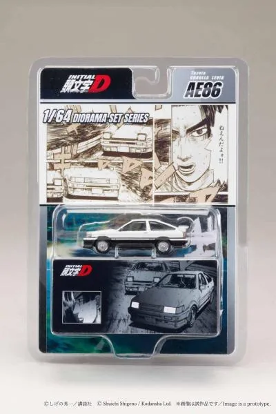 Hobby Japan Hobby JAPAN | JDM64 1/64 Toyota COROLLA LEVIN (AE86) / Initial D 圖片 8