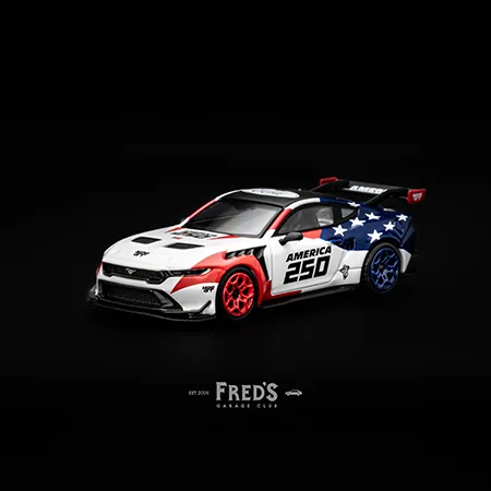 MINI GT MINI GT #1301BL Ford Mustang GTD America 250 美國建國250周年紀念