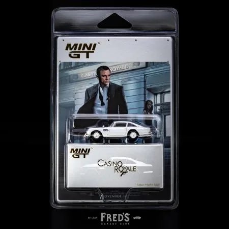 MINI GT MINI GT #909-007E Aston Martin DB5“Casino Royale”英文版