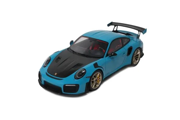 GT Spirit GT Spirit GT962 1/12 PORSCHE 911 [991.2] GT2 RS MIAMI BLUE 2018 圖片 6