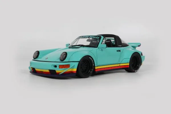 GT Spirit GT Spirit GT583 1/18 RWB GUNDAM GREEN 2024 圖片 2