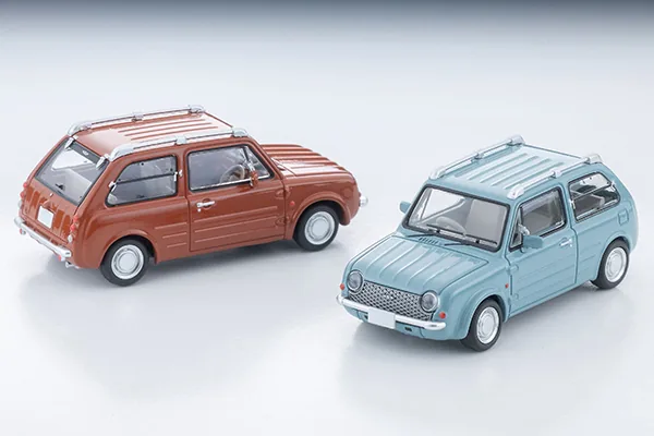 TOMYTEC TLV TOMYTEC TLV 1/64 LVN379a Nissan PAO (Aqua Gray), 1989 model year 圖片 8