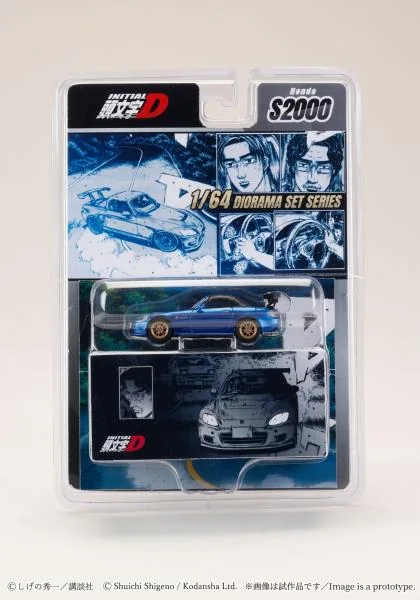 Hobby Japan HOBBY JAPAN HJDMD012 1/64 Honda S2000 INITIAL D Toshiya Joshima VS Takumi Fujiwara 圖片 6