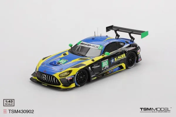 TSM MODEL TSM Model TSM430902 1/43 Mercedes-AMG GT3 EVO #80 Lone Star Racing 2025 IMSA Daytona 24 Hrs