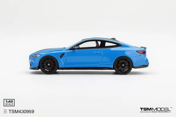 TSM MODEL TSM Model TSM430959 1/43 BMW M4 CS Riviera Blue