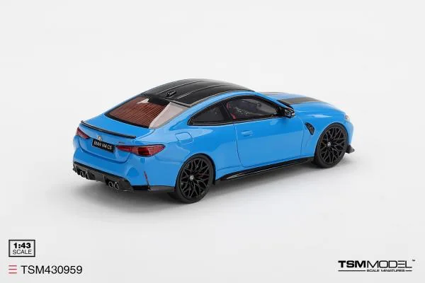 TSM MODEL TSM Model TSM430959 1/43 BMW M4 CS Riviera Blue 圖片 4