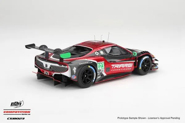 BBR BBR CS18023 1/18 Ferrari 296 GT3 #023 Triarsi Competizione 2025 IMSA Petit Le Mans 圖片 3