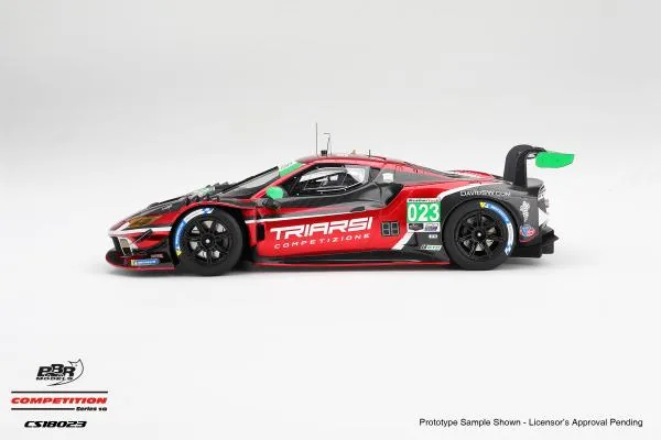 BBR BBR CS18023 1/18 Ferrari 296 GT3 #023 Triarsi Competizione 2025 IMSA Petit Le Mans 圖片 4