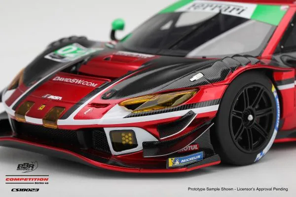 BBR BBR CS18023 1/18 Ferrari 296 GT3 #023 Triarsi Competizione 2025 IMSA Petit Le Mans 圖片 5