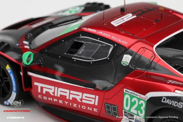 BBR BBR CS18023 1/18 Ferrari 296 GT3 #023 Triarsi Competizione 2025 IMSA Petit Le Mans 圖片 6