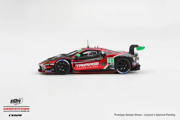 BBR BBR CS028 1/43 Ferrari 296 GT3 #023 Triarsi Competizione 2025 IMSA Petit Le Mans