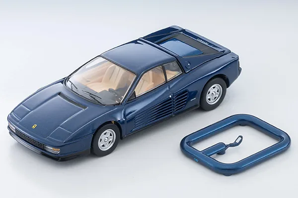 TOMYTEC TLV TOMYTEC TLV 1/64 LVN Ferrari Testarossa (early model, navy blue) 圖片 5