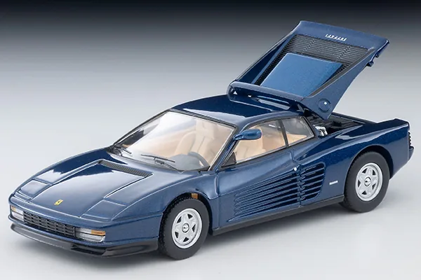 TOMYTEC TLV TOMYTEC TLV 1/64 LVN Ferrari Testarossa (early model, navy blue) 圖片 6