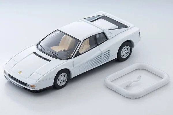 TOMYTEC TLV TOMYTEC TLV 1/64 LVN Ferrari Testarossa (early model, white) 圖片 5
