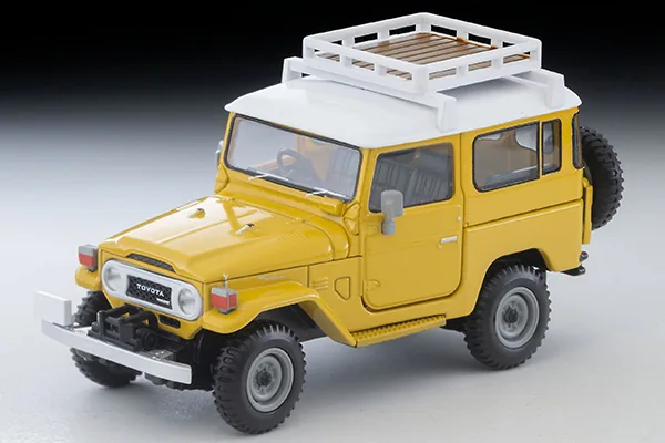 TOMYTEC TLV TOMYTEC TLV 1/64 LVN381a Toyota Land Cruiser 40 (Yellow) 圖片 2