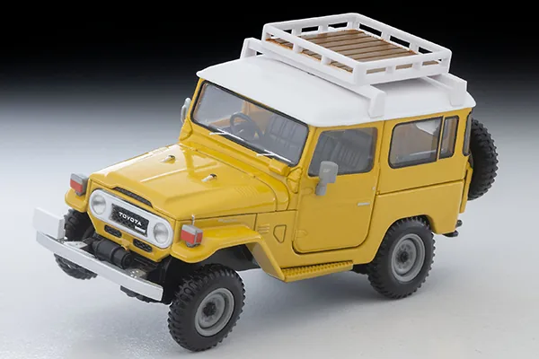 TOMYTEC TLV TOMYTEC TLV 1/64 LVN381a Toyota Land Cruiser 40 (Yellow) 圖片 7