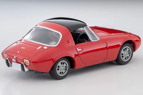 TOMYTEC TLV TOMYTEC TLV 1/64 LV139d Toyota Sports 800 with custom wheels (red), 1969 model year 圖片 3