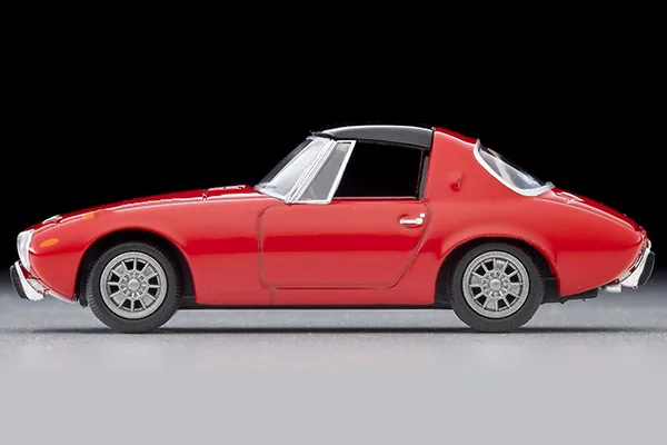 TOMYTEC TLV TOMYTEC TLV 1/64 LV139d Toyota Sports 800 with custom wheels (red), 1969 model year 圖片 4