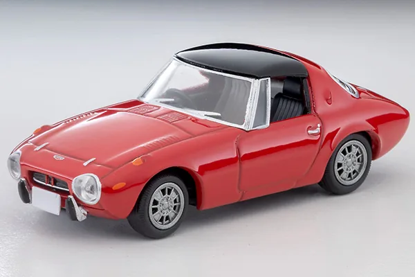 TOMYTEC TLV TOMYTEC TLV 1/64 LV139d Toyota Sports 800 with custom wheels (red), 1969 model year 圖片 8