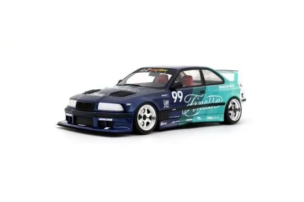 OttO mobile OttO mobile OT1226 1/18 BMW E36 MY KYZA BLUE 2024 圖片 2