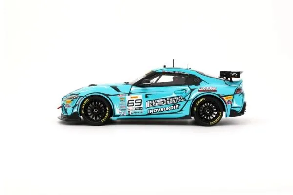 OttO mobile OttO mobile OT1283 1/18 TOYOTA GR SUPRA GT4 EVO 2 A. MCINTOSH / P. THOMPSON BLUE 2025