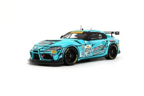 OttO mobile OttO mobile OT1283 1/18 TOYOTA GR SUPRA GT4 EVO 2 A. MCINTOSH / P. THOMPSON BLUE 2025 圖片 5