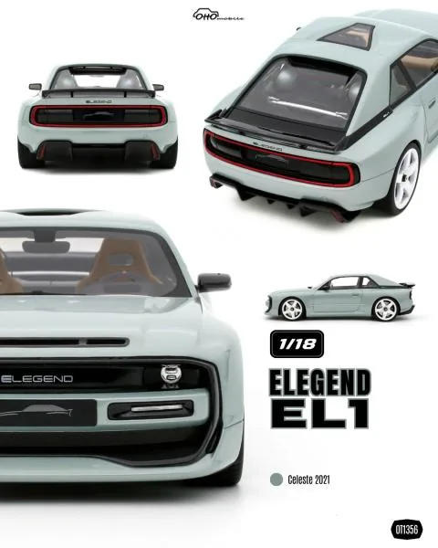 OttO mobile OttO mobile OT1356 1/18 ELEGEND EL1 CELESTE 2021