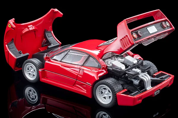 TOMYTEC TLV TOMYTEC TLV 1/64 LV-N Ferrari F40 (1989) (red) 圖片 2