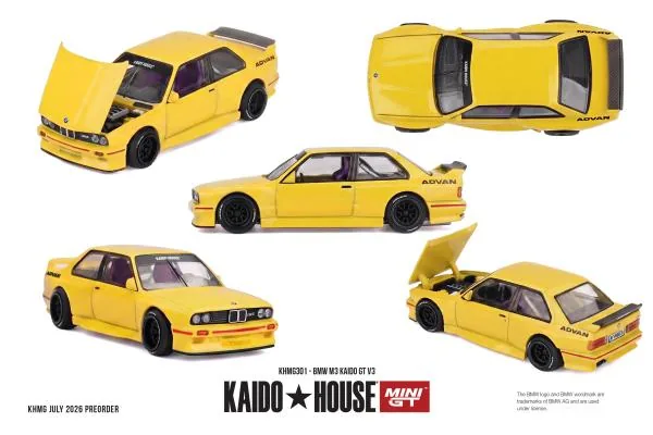 MINI GT × KAIDO HOUSE MINI GT x KAIDO HOUSE KHMG301 BMW M3 Kaido GT V3 圖片 3