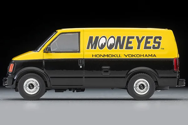 TOMYTEC TLV TOMYTEC TLV 1/64 LVN344b Chevrolet Astro Van (MOONEYES) Yellow/Black 圖片 4