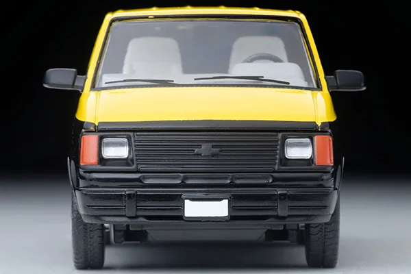 TOMYTEC TLV TOMYTEC TLV 1/64 LVN344b Chevrolet Astro Van (MOONEYES) Yellow/Black 圖片 5