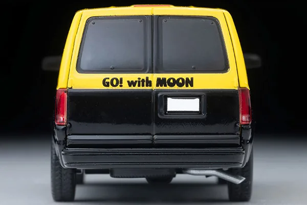 TOMYTEC TLV TOMYTEC TLV 1/64 LVN344b Chevrolet Astro Van (MOONEYES) Yellow/Black 圖片 6
