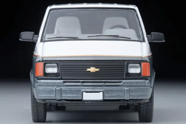 TOMYTEC TLV TOMYTEC TLV 1/64 LVN344c Chevrolet Astro Van (MOONEYES) White/Gray 圖片 5