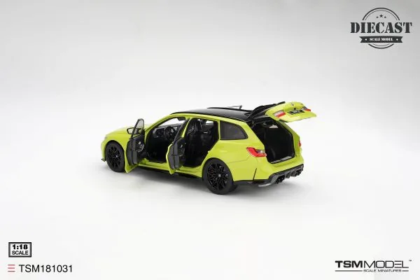 TSM MODEL TSM MODEL TSM181031 1/18 BMW M3 Touring M Sao Paulo Yellow Solid