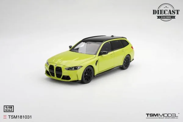 TSM MODEL TSM MODEL TSM181031 1/18 BMW M3 Touring M Sao Paulo Yellow Solid 圖片 7