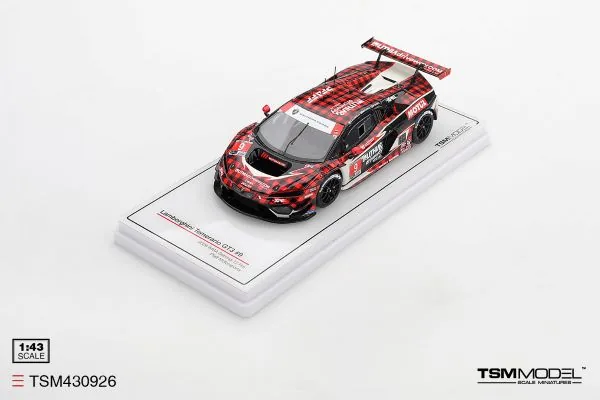 TSM MODEL TSM MODEL TSM430926 1/43 Lamborghini Temerario GT3 #9 Pfaff Motorsports 2026 IMSA Sebring 12 Hrs