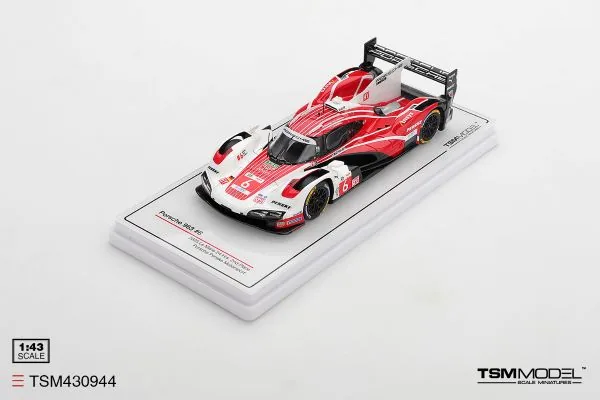 TSM MODEL TSM MODEL TSM430944 1/43 Porsche 963 #6 Porsche Penske Motorsport 2025 Le Mans 24 Hrs 2nd Place