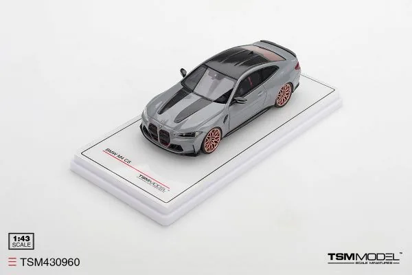 TSM MODEL TSM MODEL TSM430960 1/43 BMW M4 CS Brooklyn Grey 圖片 5