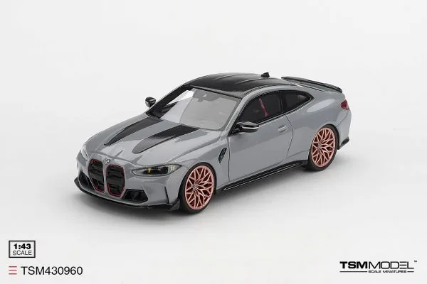 TSM MODEL TSM MODEL TSM430960 1/43 BMW M4 CS Brooklyn Grey 圖片 6