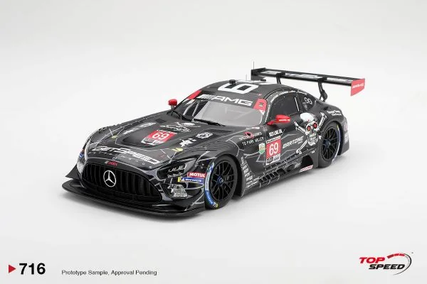 TOP SPEED Top speed TS0716 1/18 Mercedes-AMG GT3 #69 GetSpeed 2026 IMSA Daytona 24 Hrs 圖片 5