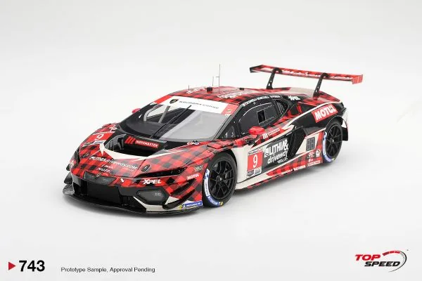 TOP SPEED Top speed TS0743 1/18 Lamborghini Temerario GT3 #9 Pfaff Motorsports 2026 IMSA Sebring 12 Hrs 圖片 2